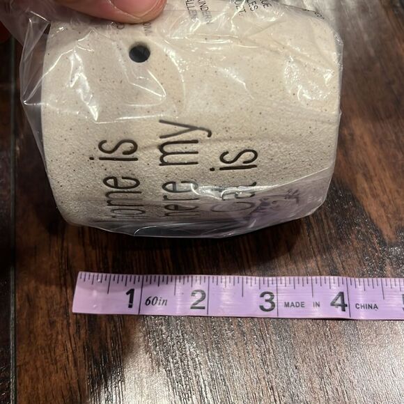 SCENTSY ”HOME IS WHERE MY CAT IS” Ceramic Wax Warmer NEW IN BOX - Picture 5 of 5